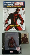 MARVEL SUPER HEROS BUSTE DAREDEVIL EN RESINE + CERTIFICAT + LIVRET ALTAYA NEUF