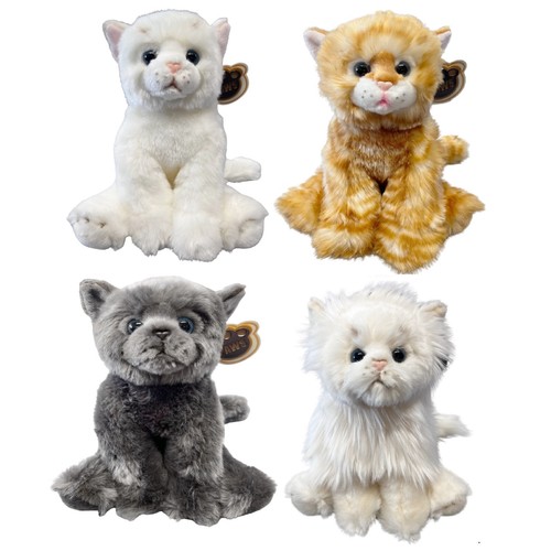 Peluche chat réaliste - réaliste, série