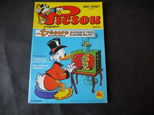 Walt disney picsou magazine - picsou,
