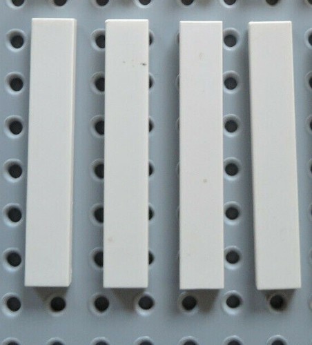 Lego white tile - ref, 6636