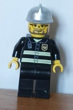 Figurine Lego CITY Ref : cty0088 - Pompier - Set : 7945