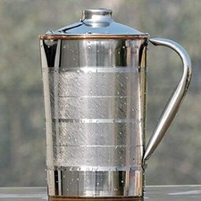 Pichet à eau en acier cuivre