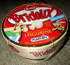 Astérix - Ancienne boite publicitaire, fromage Bridélix,  Plastoy