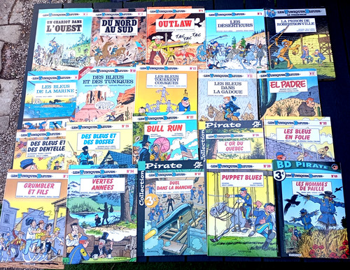 Lot les tuniques bleues - lot, bd