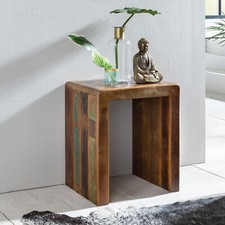 FineBuy Table d'appoint Bois