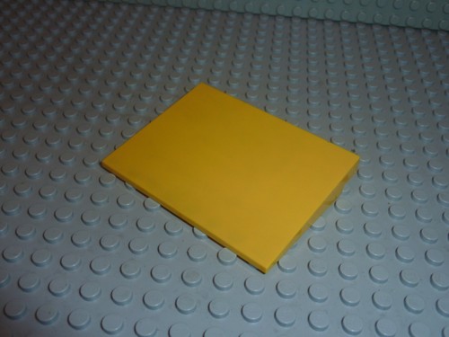 Lego yellow slope - lego,