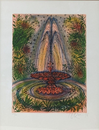 Lithographie jean carzou - lithographie,