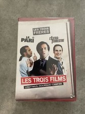 COFFRET LES INCONNUS..Les Trois frères + Le Pari + L'Extra-Terrestre.. Rare Neuf