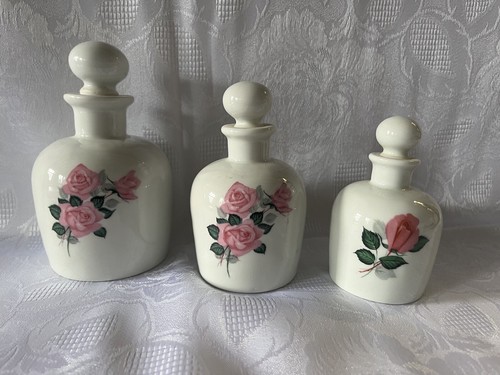 Petits flacons porcelaine - flacons,