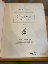 Albert Roussel 2e Sonate pour