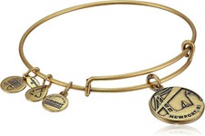 Alex and Ani " Endroits We Amour " Rafaelian Ton Doré NEWPORT II Extensible