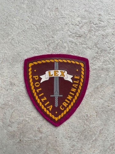 Ecusson police italie brigade - police,