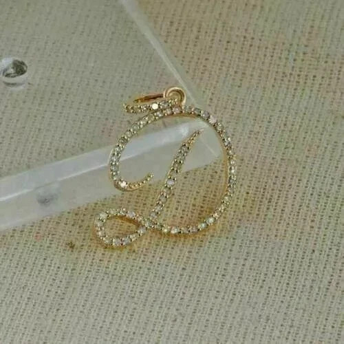 Breloque pendentif lettre