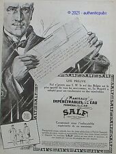 PUBLICITE SALF MANTEAU