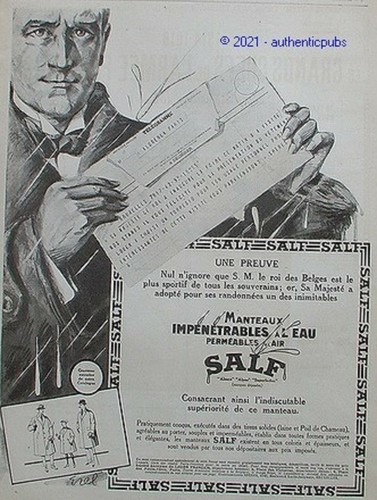 Publicite salf manteau - salf,