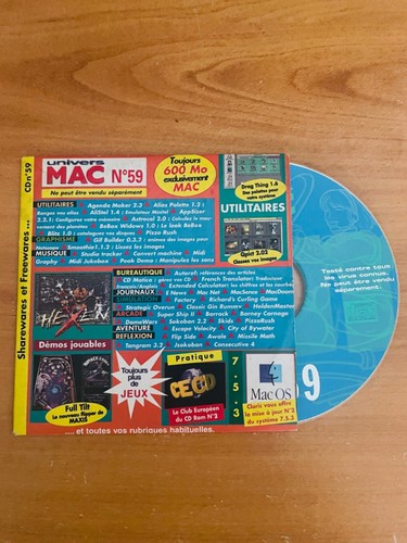 Univers mac rom - cd-rom, |