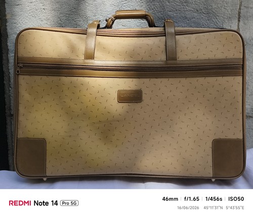 Grande valise vintage lancel - valise,