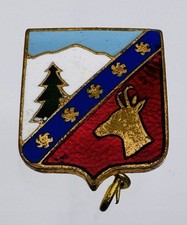 Rare Broche Station de ski de