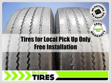 2 MICHELIN XZE LRH 245/70R19.5