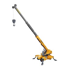 Véhicule de chantier, grue
