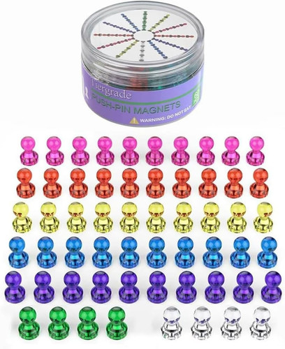 Push pin magnets pack 7 - magnets, 58