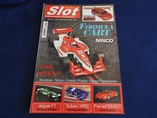 revue MAS SLOT n°16 Ninco formula cart / carrera Ferrari enzo / cartrix hyundai