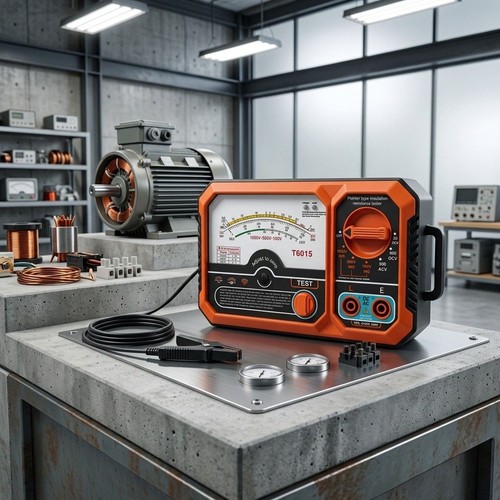Mégohmmètre t6015 alimenté - mégohmmètre,