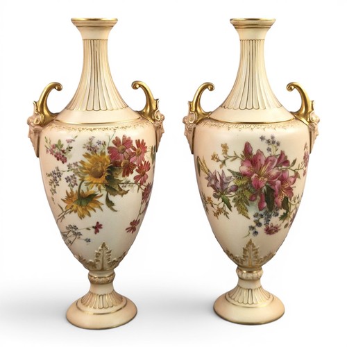Royal worcester paire vases - royal,