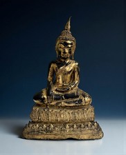 Statue Bouddha en Bronze