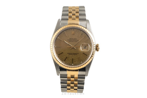 Rolex datejust acier - 36, acier/or