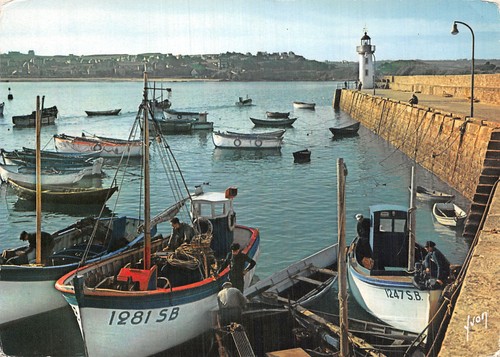 Erquy port - le,