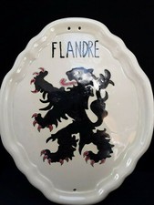 Grand Carreau Desvres Lion des