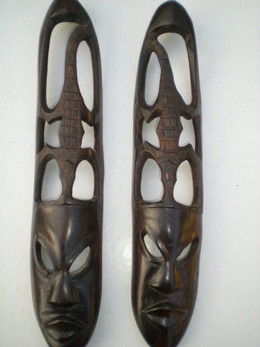 Deux sculptures africaine - deux,