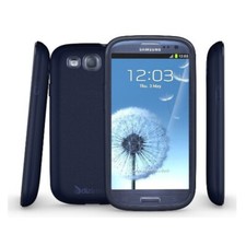 COQUE DIZTRONIC FLEX COMPATIBLE AVEC LES BATTERIES 3000 MAH GALAXY S3 I9305 BLEU