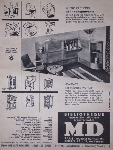 Publicité 1956 - publicitÉ, md