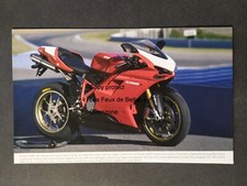 DUCATI 1098R  Moto photo document cutout 