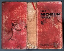 ¤ GUIDE ROUGE ¤ MICHELIN FRANCE ¤ 1966