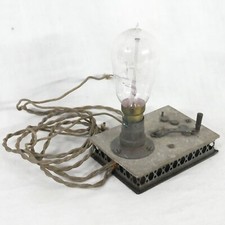 Rhéostat à Lampe Ancien (Filament non coupé) 