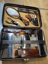 Coffret de Voyage Nécessaire de toilette  Couleur Bordeaux -brun (n.1)