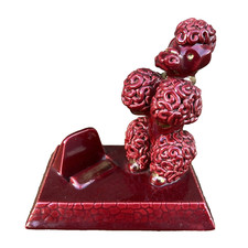 Figurine chien caniche