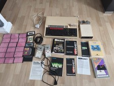 Acorn BBC B, Manuels, Cassettes De Jeux, Lecteur Disquette, Joystick, ROM.