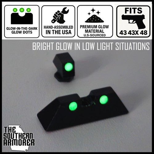 Glow night sights - sights, glock®