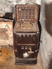 Poêle vintage à charbon et bois de marque Chappée