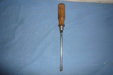 Tournevis Facom Plat A Frapper Manche Bois Série ATHH 10 X 175 Avec Eccrou 