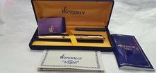 Waterman Fontain Pen Série " Ideal " Nib F GOLD18K Original Nouveau