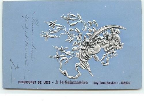 Carte relief chaussure de - carte, en