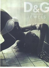 PUBLICITE ADVERTISING 2011   DOLCE& GABBANA Jewels bijoux joaillerie