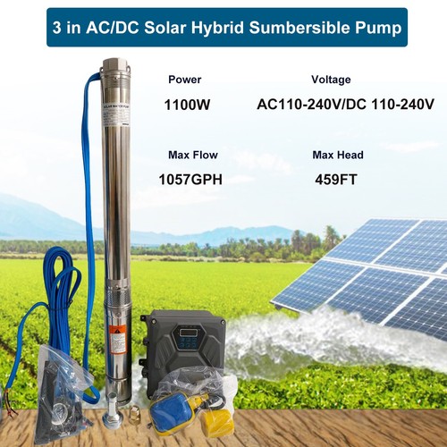 Solar powered bore - 3",