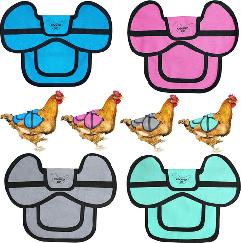 Canvas chicken saddle for - chicken,