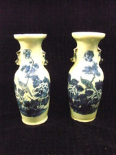 Paire vase celadon - 🇫🇷,